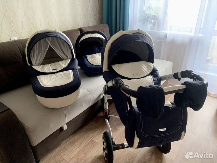 Коляска adamex 3 в 1