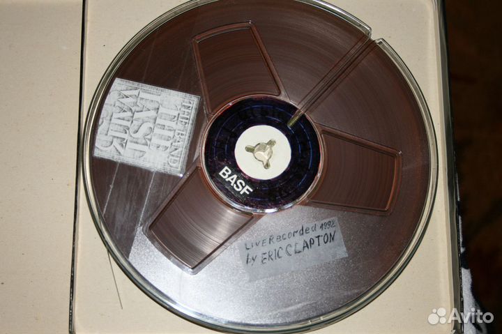 Катушка Концертной записью E.Clapton. 92 г