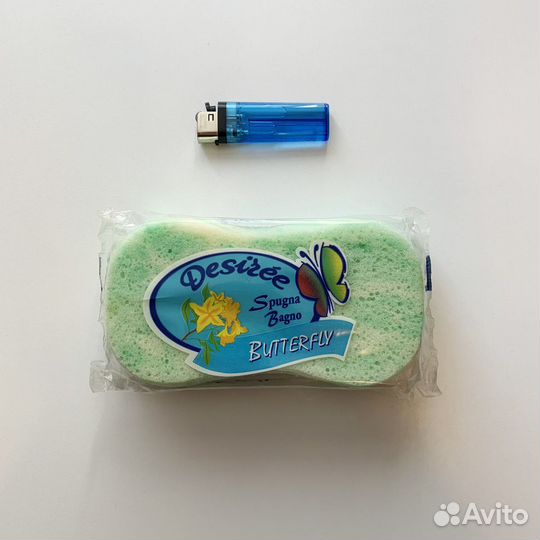 Итальянская губка для тела (Бабочка)