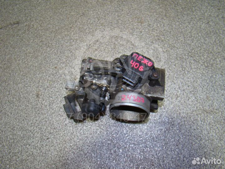 Заслонка дроссельная Peugeot 406