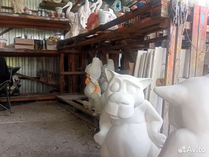 Производство садовых фигур и копилок