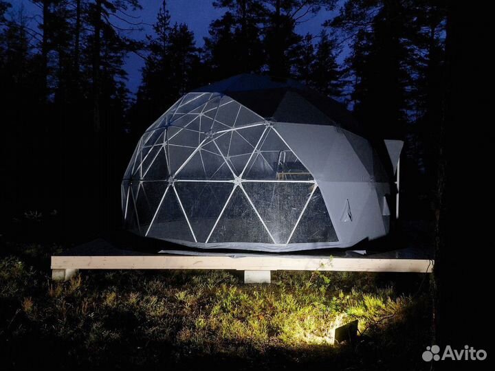 Геокупол D6, шатер