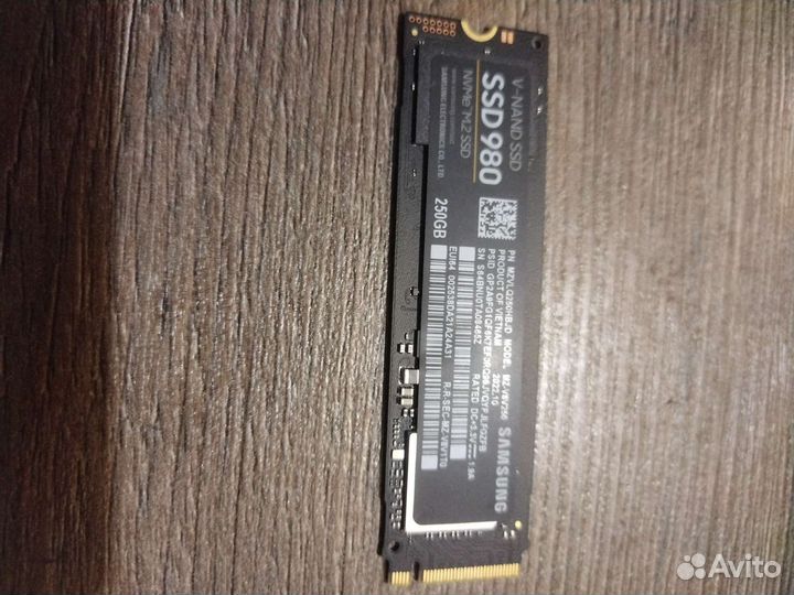 Ssd m2 Samsung 980 250gb
