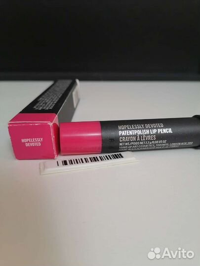 Блеск для губ в стике Mac, тон hopelessly devoted