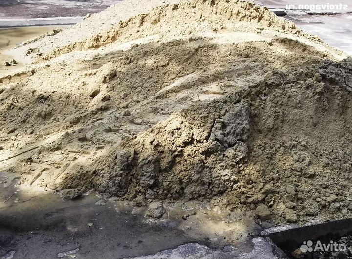 Песок щебень отсев доставка