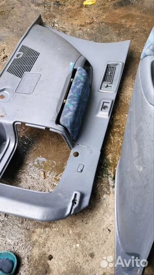 Пластик салона задний фанать