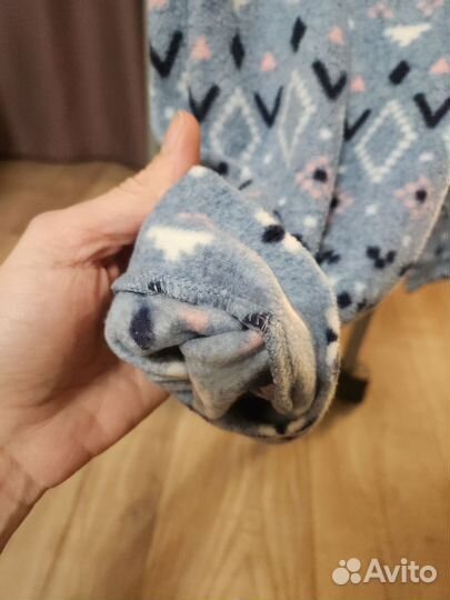 Плюшевые пижамные штаны 42 44