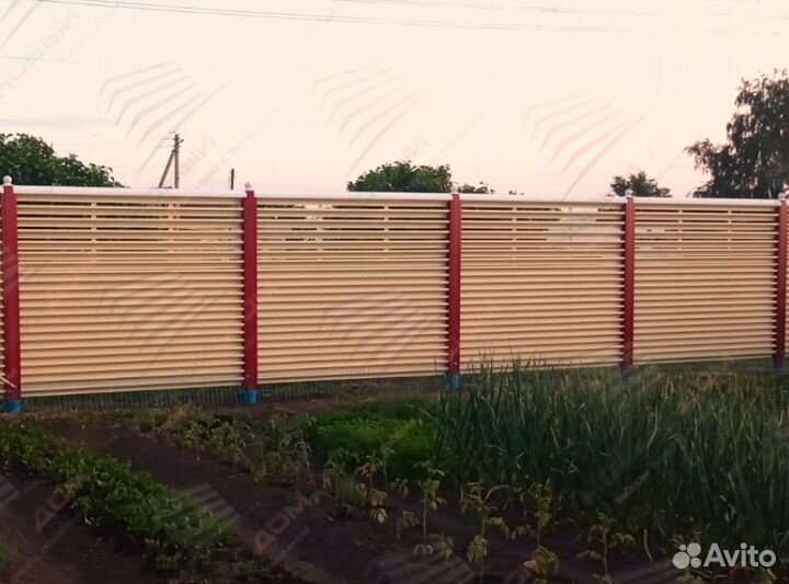 Забор-жалюзи