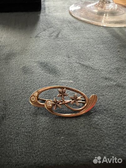 Брошки СССР серебро