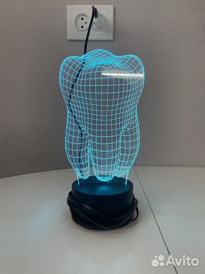 Ночник/светильник «Зуб»