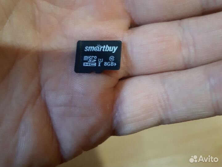 Карта памяти MicroSD 8 гб