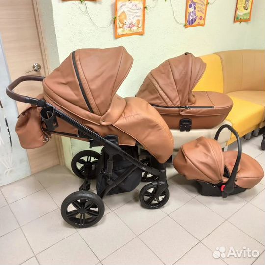 Карамельная коляска Verdi Mocca 3 в 1