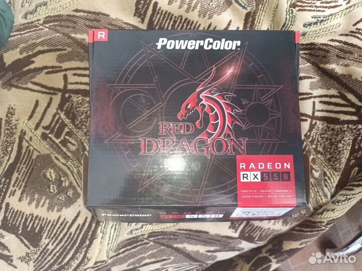 Видеокарта gtx 1030 и radeon rx 550 red dragon