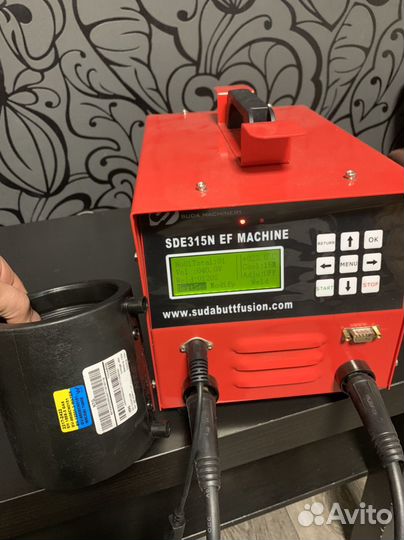 Электромуфтовая сварка трубы пнд