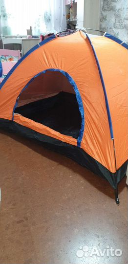 Палатка туристическая летняя новая