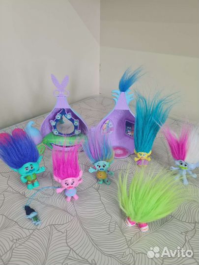 Игровой набор Hasbro Trolls оригинал Салон красоты