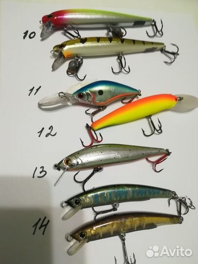 Воблеры и блистеры оригиналы Япония