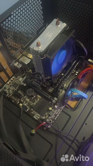 Процессор + оперативная память + материнка