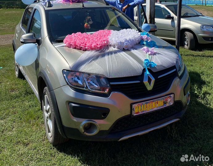 Свадебный декор автомибиля