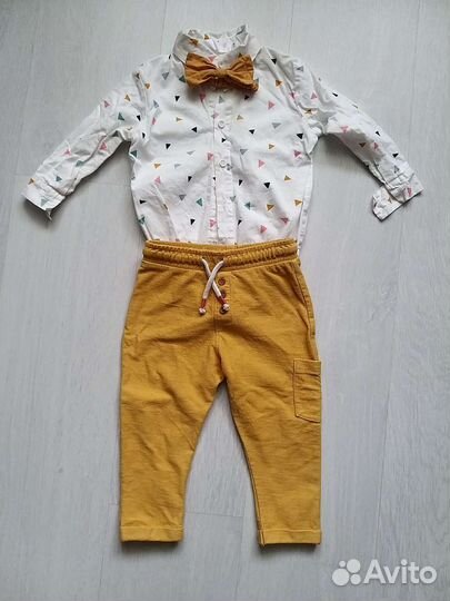 Рубашка и брюки на 1 год