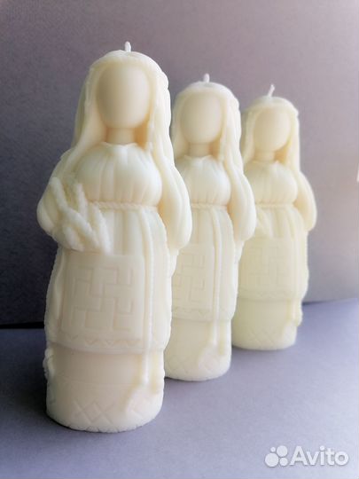 Свеча из пчелиного воска-Желанница