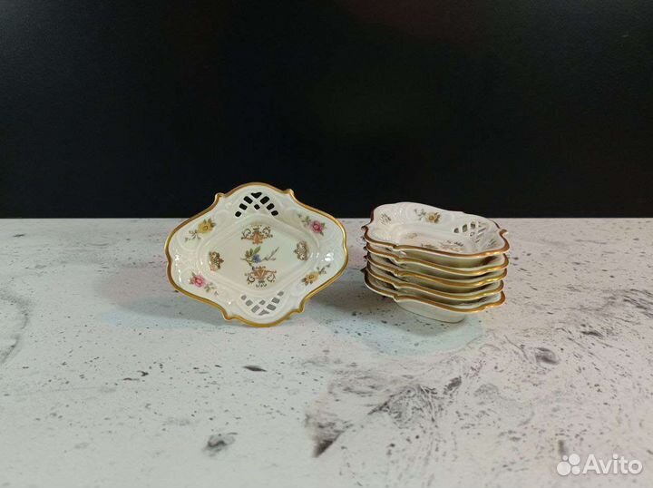 Блюдце розетка антикварная набор фарфор Rosenthal