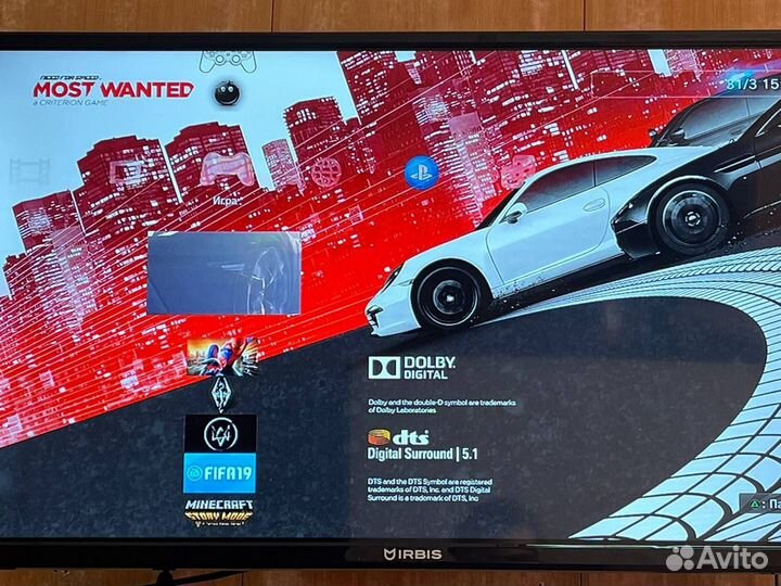 PlayStation 3 Slim 500Gb Прошитая PS3 PS Много игр