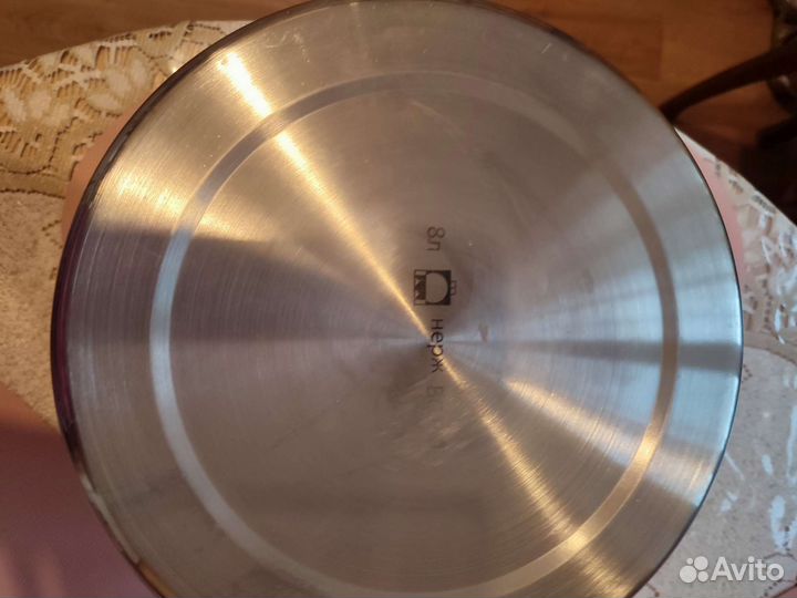 Кастрюля 8 л Амет, нержавейка