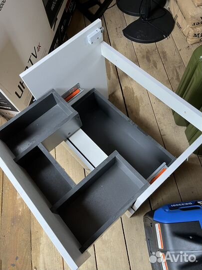 Тумба для ванной + раковина ampm