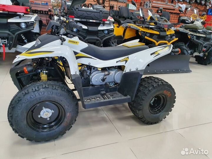 Квадроцикл Stels ATV 110A Hugo белый