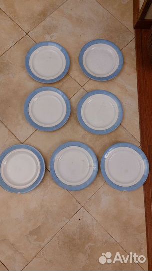 Набор тарелки антикварные