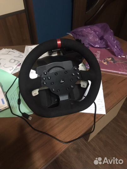 Игровой руль artplays v 1200 с педалями