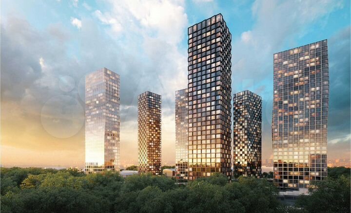 2-к. квартира, 82,1 м², 12/32 эт.