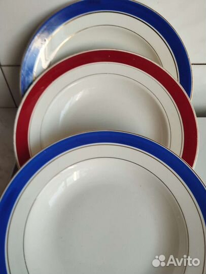 Тарелки глубокие СССР винтаж