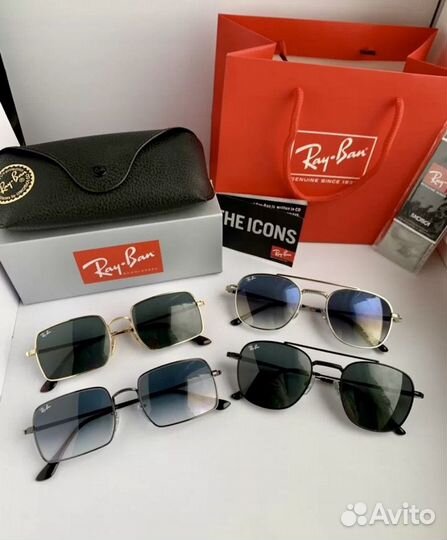 Солнцезащитные очкиray ban rectangle