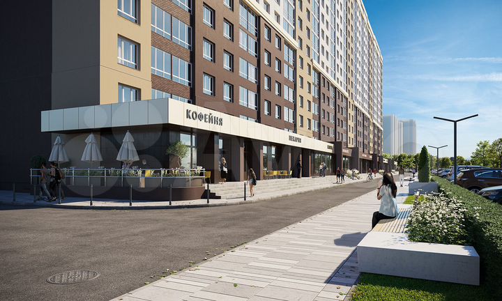 2-к. квартира, 50 м², 7/16 эт.