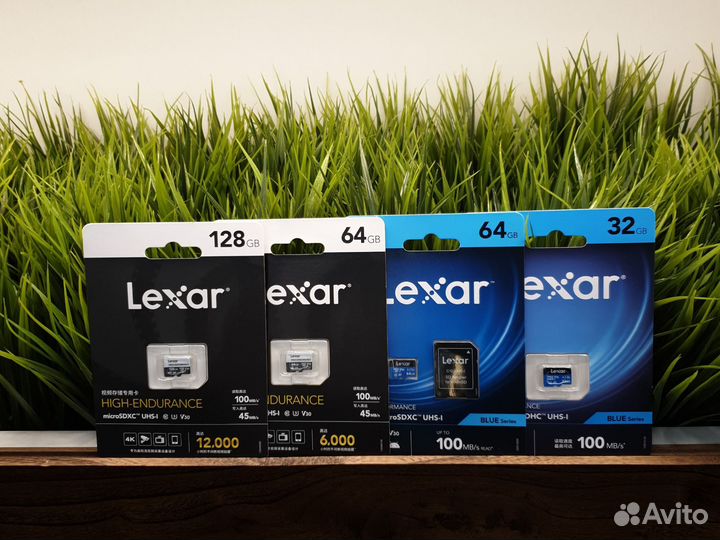 Карта памяти Lexar 32/64/128GB