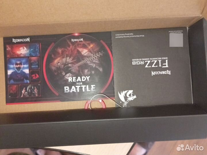 Игровая клавиатура redragon k617 fizz