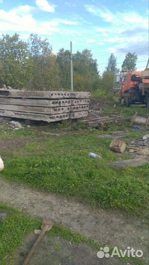 Плиты перекрытия бу