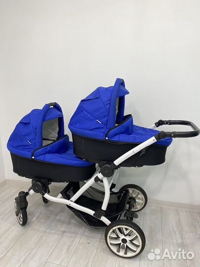 Коляска для двойни bebetto 42 3 в 1