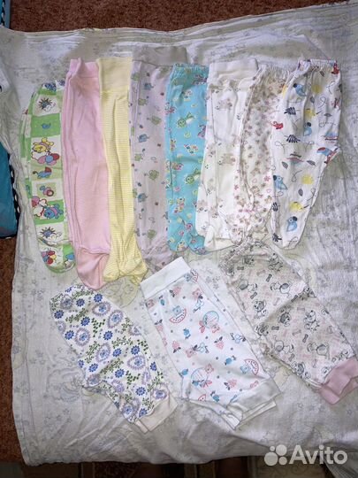 Вещи пакетом на девочку 56 62 68