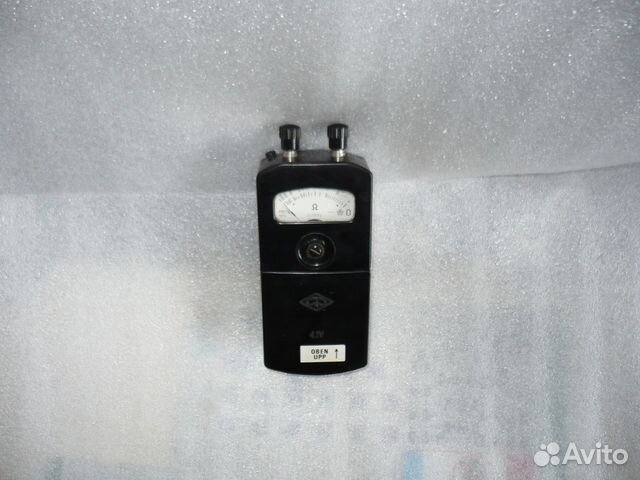 Омметр-тестер М57Д для электрика-кабельщика (СССР)