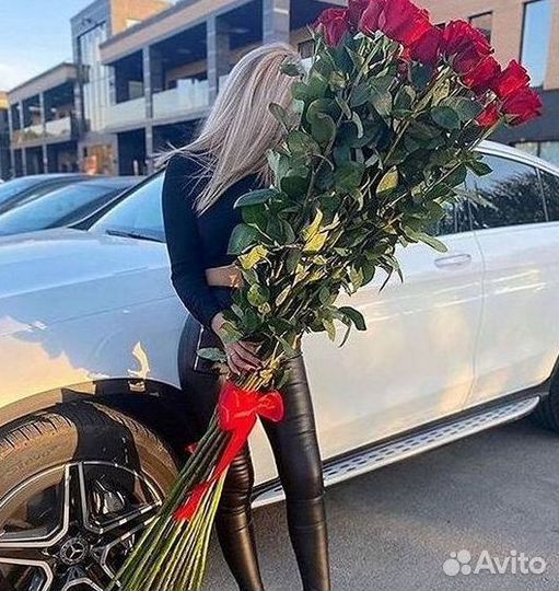 Метровые розы