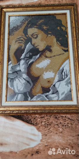 Картины и иконы из бисера полная зашивка