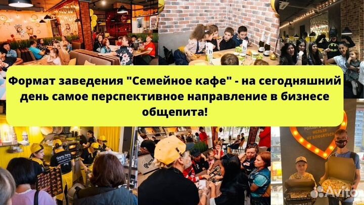 Семейное кафе, доставка пиццы и суши. Прибыль 580к