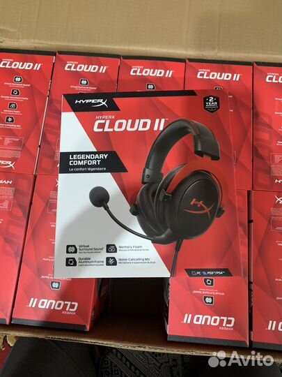 Игровые наушники HyperX