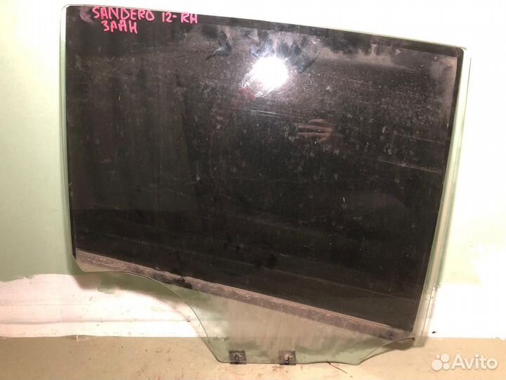 Стекло заднее правое Renault Sandero 1