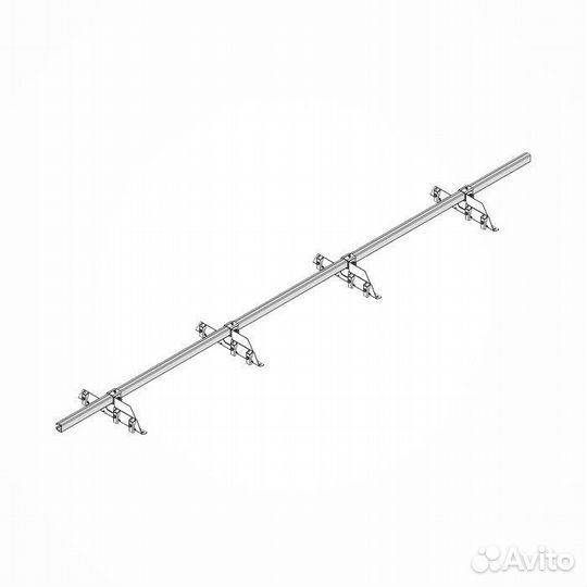 Упаковка опор крепления рельса безопасности click