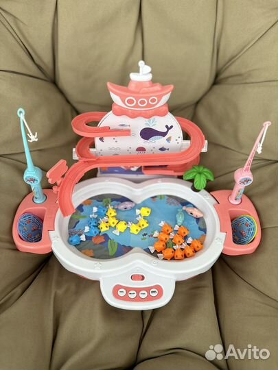Развивающие игрушки. Интерактивная рыбалка