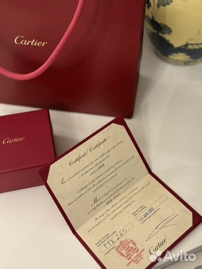 Серьги Cartier Love